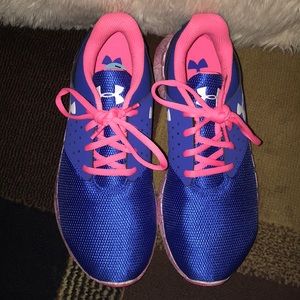 Under Armour Bluish purple pink shoes